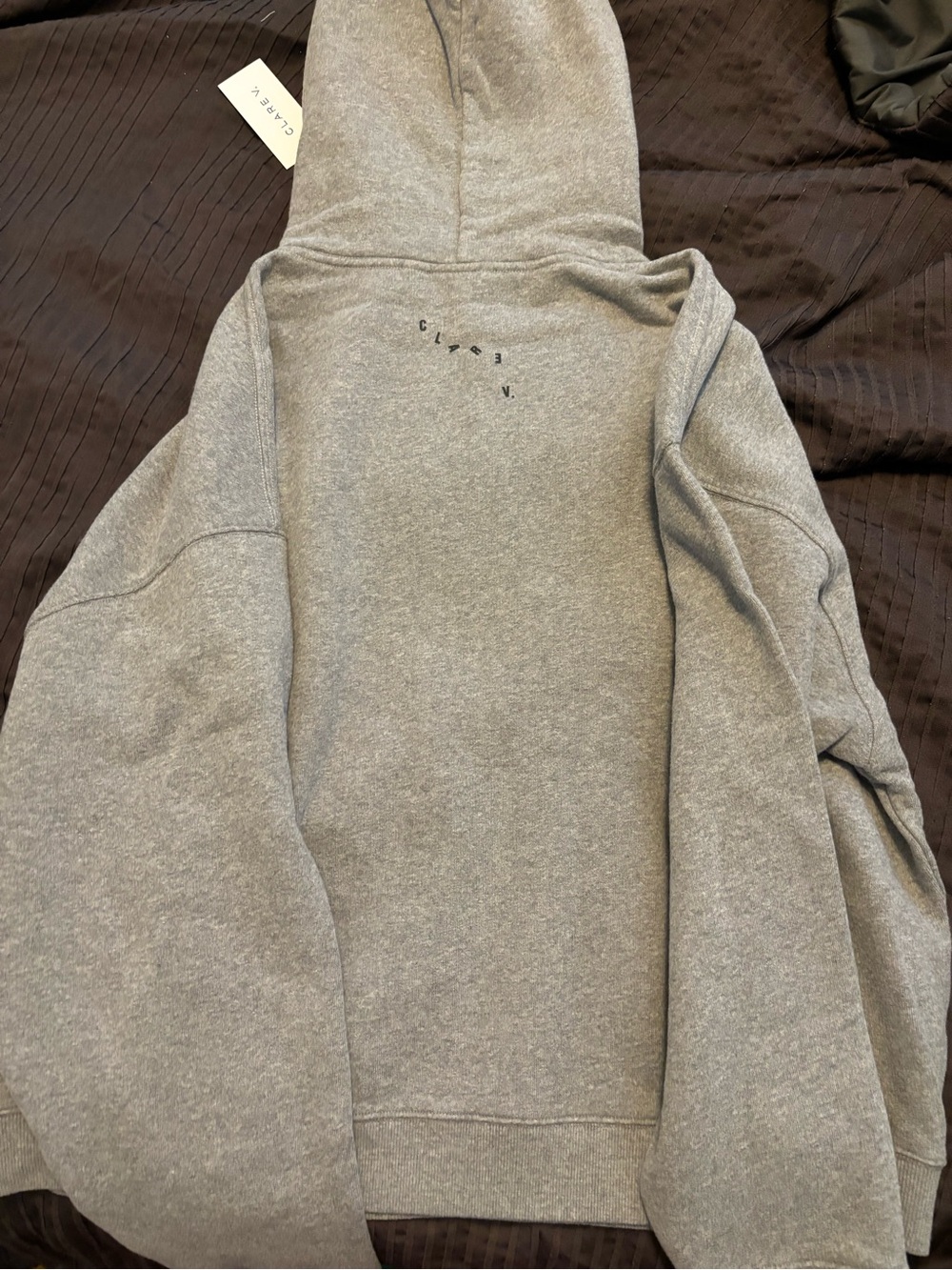 Clare V. “Blase” Le Boxy Hoodie Size Large NWT - Picture 4 of 5